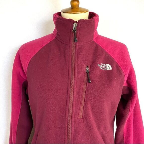 THE NORTH FACE HEAVY FLEECE 2 TONE JACKET WINDWALL - Picture 3 of 9